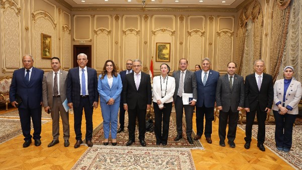 وزيرة التنمية المحلية بمجلس النواب 