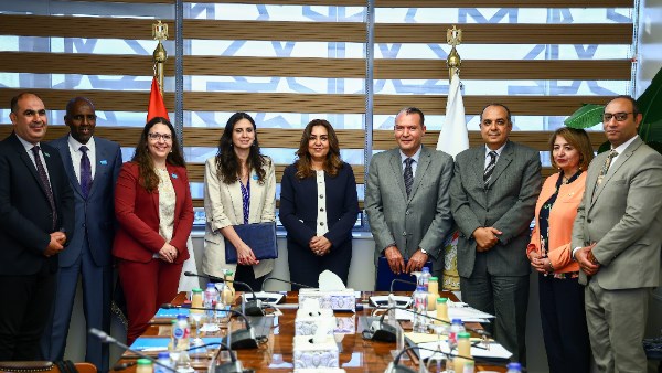 اجتماع وزيرة التنمية المحلية 