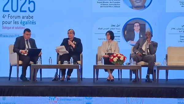 المستشارة أمل عمار تشارك في  جلسة "الحماية الاجتماعية سبيلا إلى الحد من عدم المساواة"