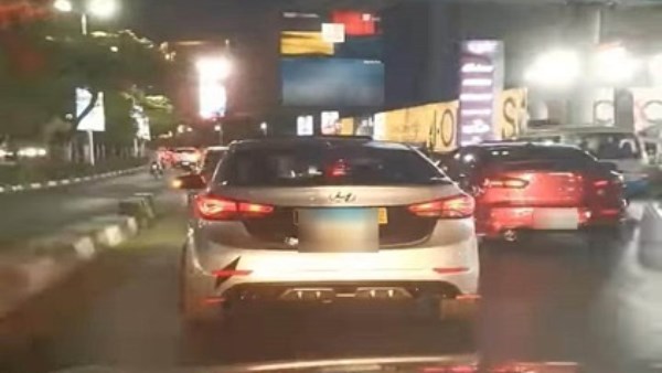 ماشى بلوحة مزيفة .. القبض على قائد سيارة بمصر الجديدة | شاهد