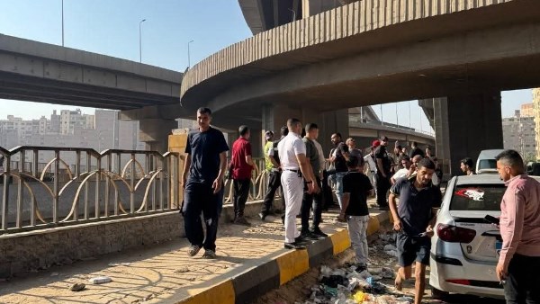 سقوط شابين بترعة المريوطية