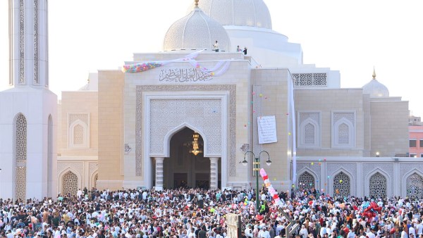 في أجواء روحانية.. وزارة الأوقاف تنظم صلاة عيد الأضحى بمسجد العلي العظيم
