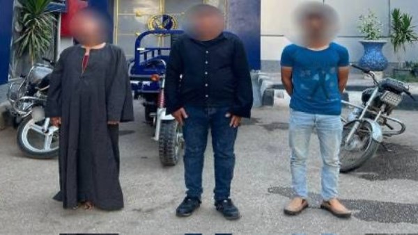 القبض على عصابة سرقة دراجات نارية ببني سويف