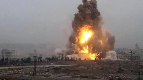 انفجار قوي في ميناء "كانكان" بمحافظة بوشهر