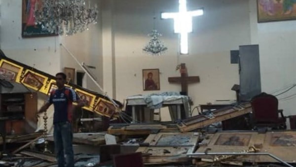 انفجار يستهدف كنيسة مار إلياس بالدويلعة في دمشق