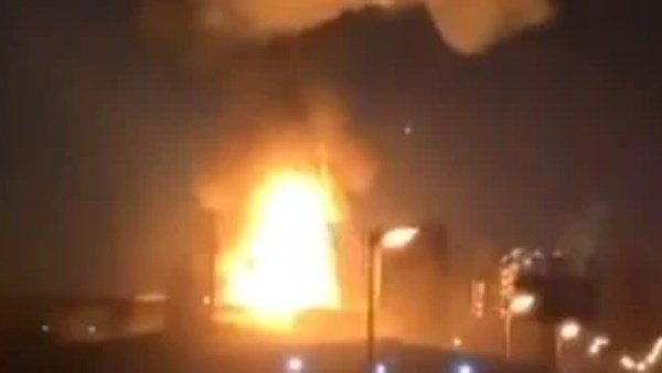 دوي انفجارات قوية داخل قاعدة بلد الجوية بمحافظة صلاح الدين