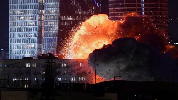 انفجارات بالقدس وتل أبيب وصاروخ إيراني 