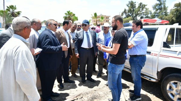 محافظ الدقهلية يتفقد إنشاءات مصنع تدوير المخلفات البلدية الصلبة| صور