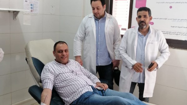حملة تبرع بالدم