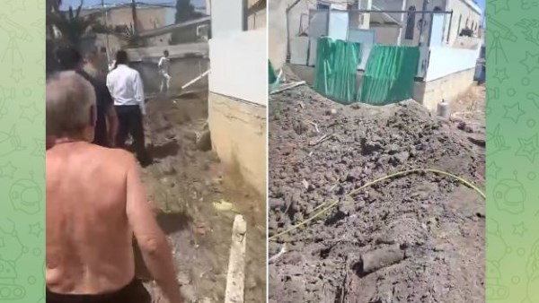 شاهد.. انفجار طائرة مسيرة إيرانية في بيت شان شمال إسرائيل.. وطوارئ ودوي صفارات الإنذار