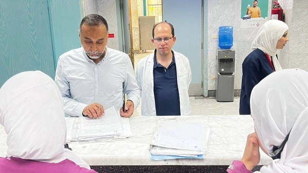 مرور ميداني على مستشفى الغردقة العام في أول أيام عيد الأضحى المبارك