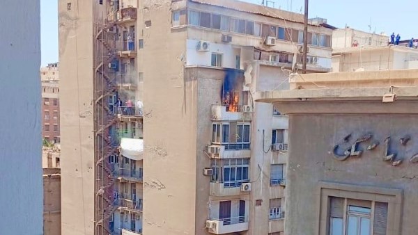 تحريات المباحث: ماس كهربائي وراء حريق شقة عابدين