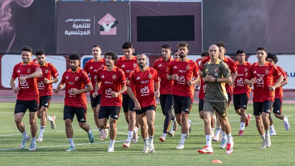 الأهلي يخوض التدريب الأخير اليوم قبل السفر إلى أمريكا غدا