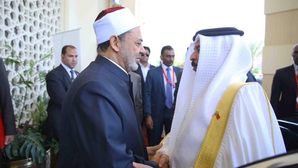 شيخ الأزهر يهنئ الملك حمد بن عيسى آل خليفة بفوز البحرين بعضوية غير دائمة في مجلس الأمن