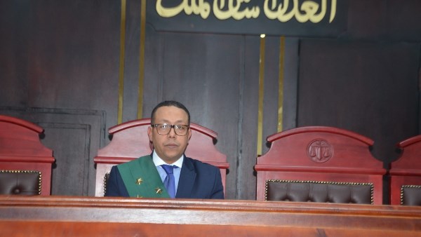 المستشار باسم عبدالمنعم دسوقى رئيس محكمة جنايات الأقصر.