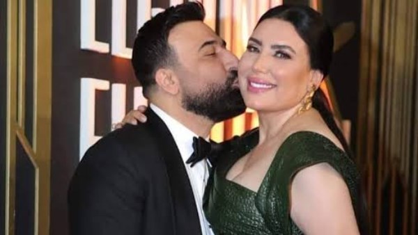 عبير صبري وطليقها أيمن البياع 