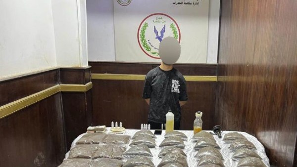 35 كيلو استروكس.. سقوط تاجر مخدرات بالسلام