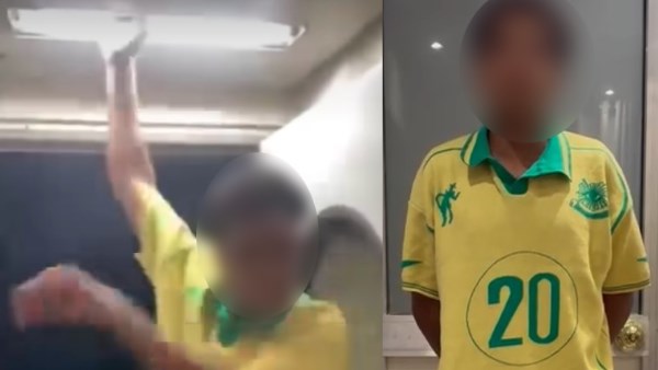 فيديو يثير الجدل لشاب يخلع لمبات القطار الروسي.. النقل تتوعد بالعقاب والداخلية تضبط المتهم
