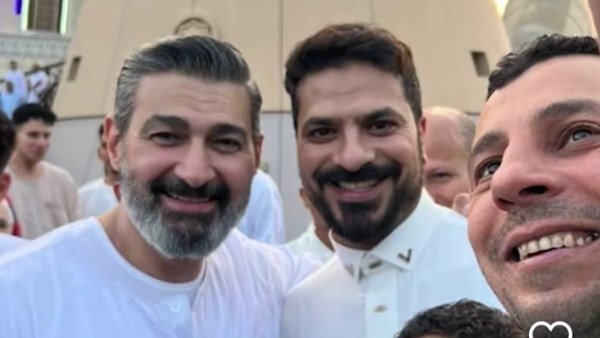 الفنان ياسر جلال و الفنان مصطفى ابو سريع 