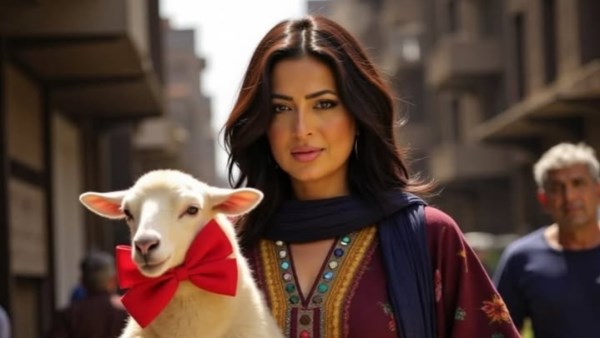 الفنانة دنيا المصري 