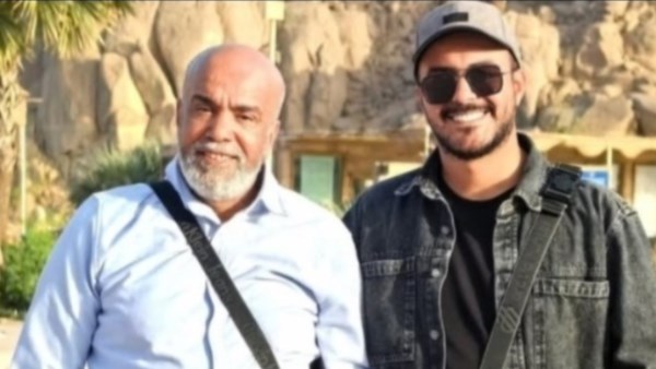 الفنان سليمان عيد و نجله عبدالرحمن 