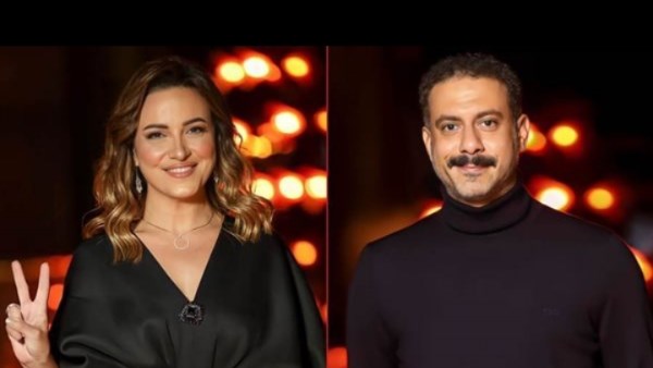 الفنان محمد فراج و الفنانة ريهام عبد الغفور 
