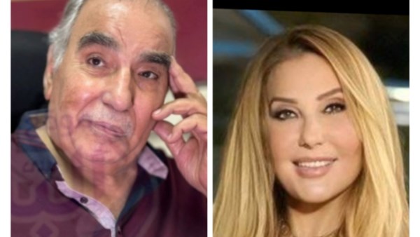 الفنانة نادية الجندي و الفنان سيد صادق 