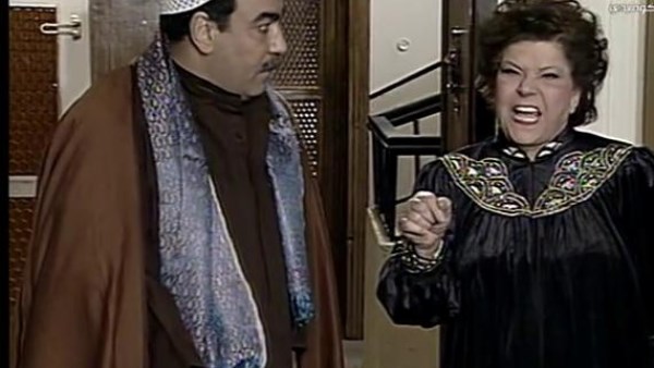 الفنان سيد صادق و الفنانة سناء جميل 