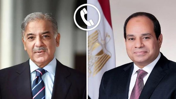 الرئيس السيسي يتلقى اتصالا هاتفيا من رئيس وزراء باكستان للتهنئة بعيد الأضحى  