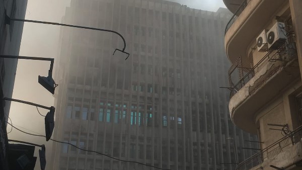 الصحة: معظم إصابات حادث حريق سنترال رمسيس اختناق وحالتها مستقرة