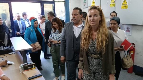وفد الوكالة الفرنسية للتنمية