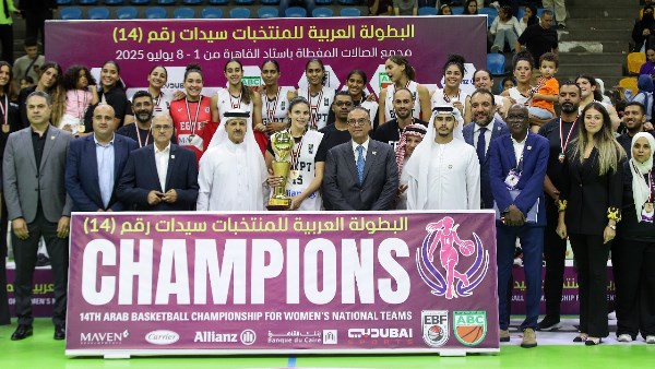 وزير الشباب والرياضة يُهنئ منتخب السلة بلقب البطولة العربية للسيدات