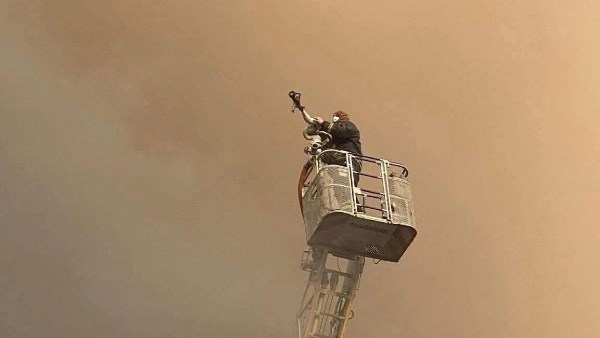 حريق سنترال رمسيس.. تصوير آخرون 