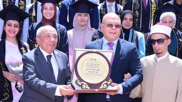 النبراوي يشهد تخريج دفعة جديدة من طلاب هندسة سوهاج 