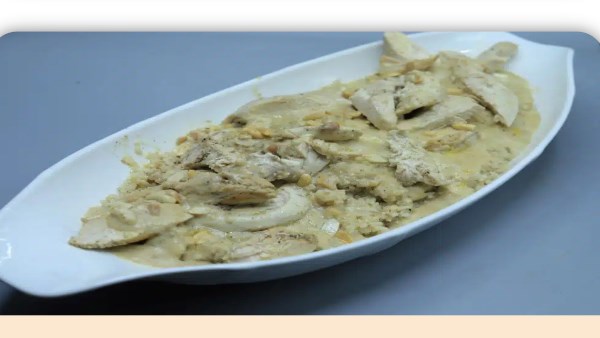 طريقة عمل شركسية الدجاج في البيت