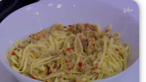 طريقة عمل باستا بصوص الجبن الحار