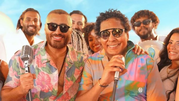 الكينج محمد منير وتامر حسنى