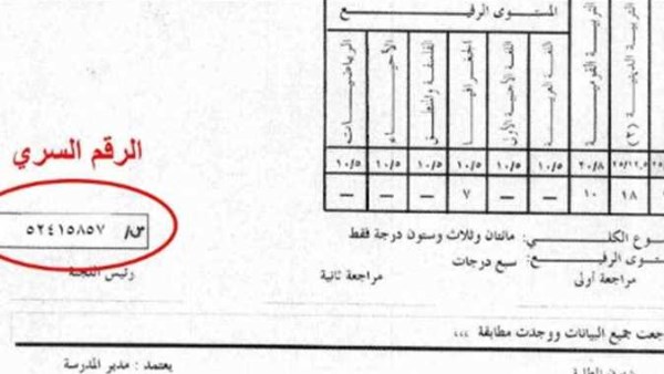 استمارات النجاح