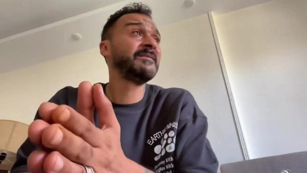 اللاعب إبراهيم سعيد بعد خروجه من السجن