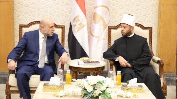 وزير الأوقاف مع قاضي القضاة