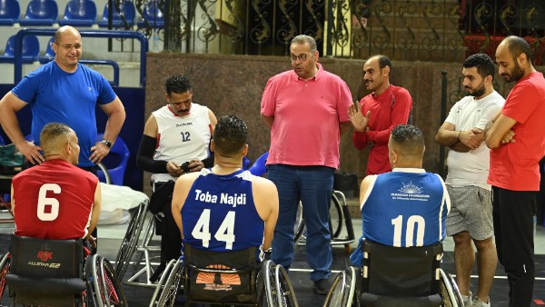 منتخب مصر لكرة السلة على الكراسي المتحركة يغادر إلى جنوب أفريقيا للمشاركة في بطولة العالم 3×3