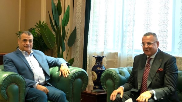 وزير الإنتاج الحربي يستقبل محافظ جنوب سيناء