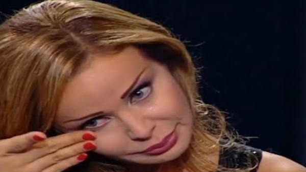 رولا سعد تنهار على الهواء
