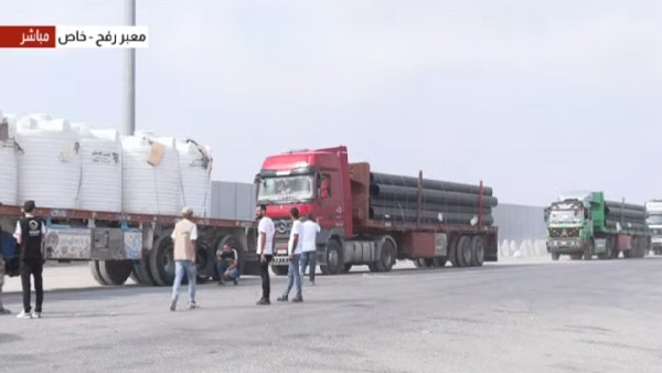 القاهرة الإخبارية: الأيام المقبلة ستشهد مرور الكثير من شاحنات المساعدات إلى غزة