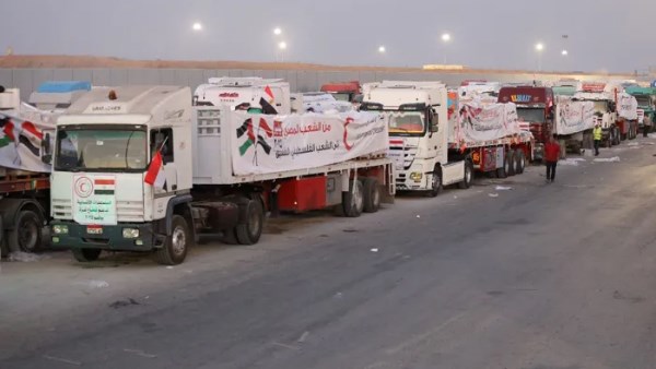 المساعدات المصرية