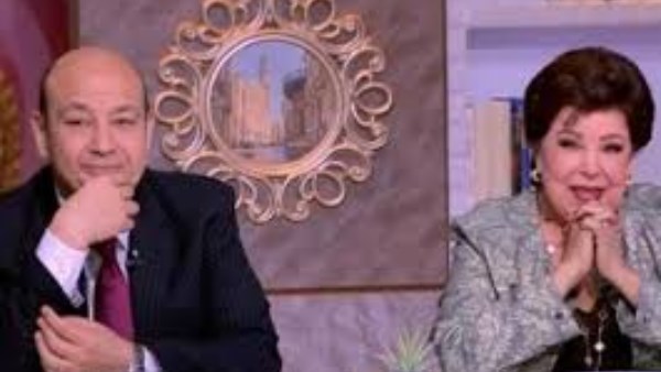 عمرو أديب ورجاء الجداوي
