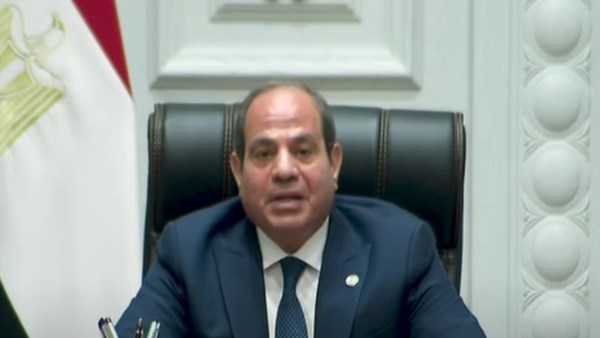 الرئيس السيسي: مواقفنا إيجابية تدعو لإيقاف الحرب فى غزة وحل الدولتين وإيجاد حل سلمي للقضية الفلسطينية