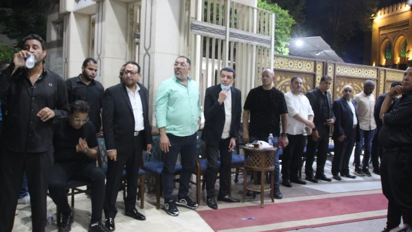 عزاء المطرب محمد عواد 