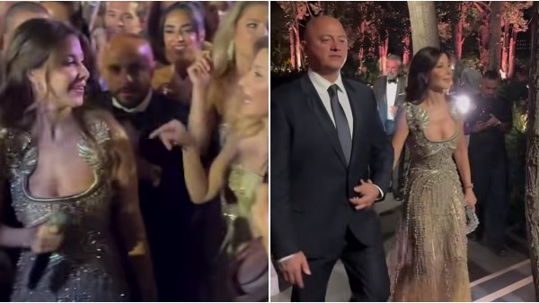 نانسي عجرم وزوجها من حفل الزفاف