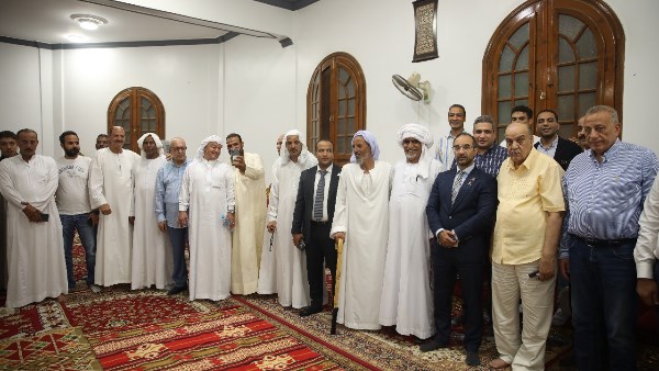 الحمامصي يزور عددًا من القبائل والعائلات المصرية بالجيزة في إطار جولاته الانتخابية
